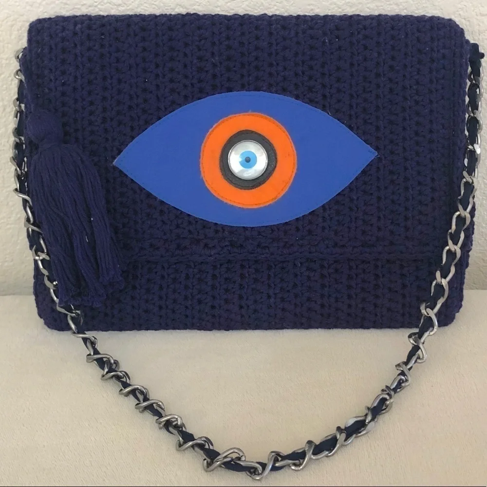 DEBORA IOSCHPE DESIGNER Handbag Brazil Macrame